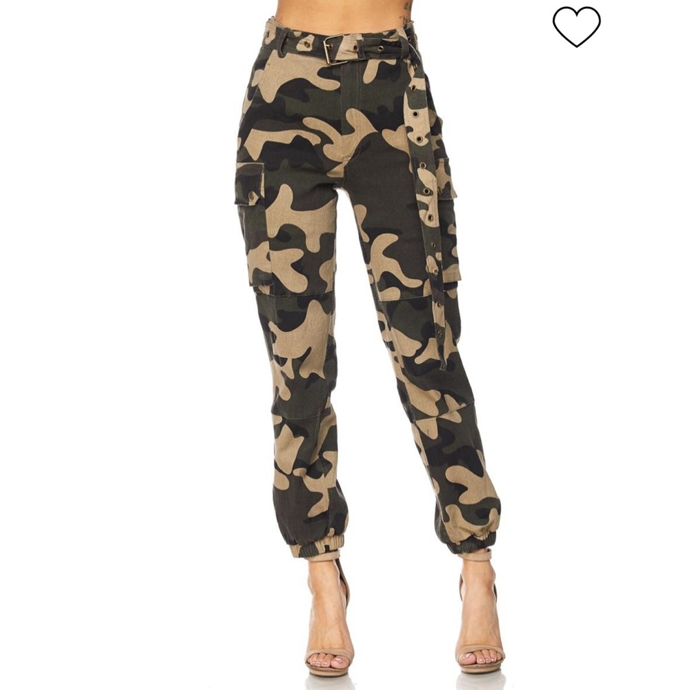 Camo Army Joggers